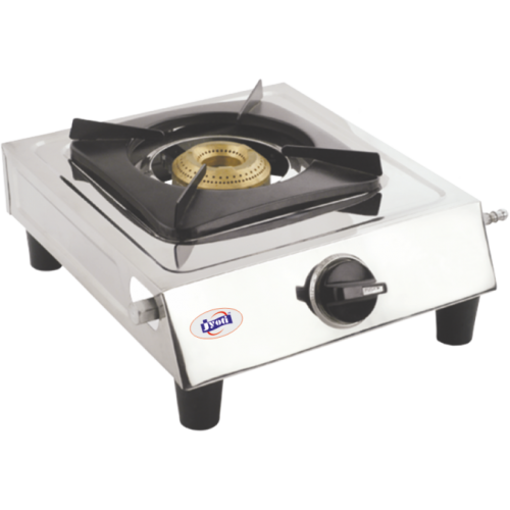 Picture of Jyoti 1 Burner Stainless Steel Top Gas Stove (Jyoti 101 SS Non Auto)
