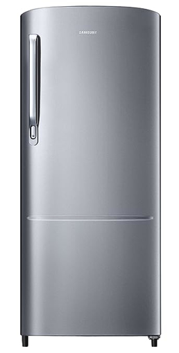 Picture of Samsung 183L 2 Star Inverter Direct-Cool Single Door Refrigerator (RR20C1712S8/HL,Elegant Inox) 2023 Model
