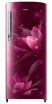 Picture of Samsung 183L 2 Star Inverter Direct-Cool Single Door Refrigerator (RR20C1712R8/HL,Blooming Saffron Red) 2023 Model