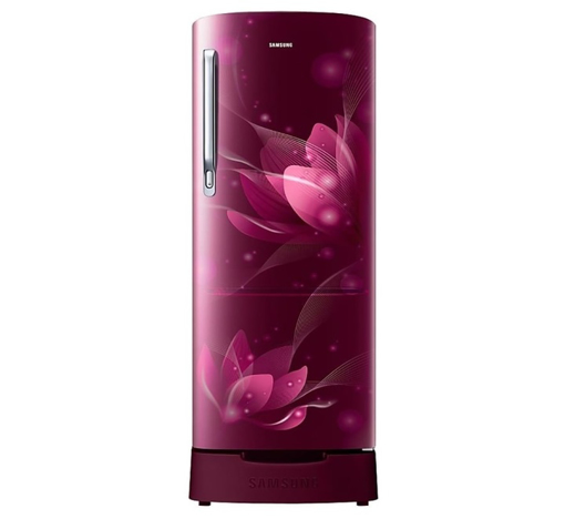 SAMSUNG 183 L Direct Cool Single Door 2 Star Refrigerator  (Blooming Saffron Red, RR20C1812R8/HL) की तस्वीर