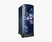 Picture of Samsung 183L 4 Star Inverter Direct-Cool Single Door Refrigerator (RR20C1824HV/HL,Himalayan Poppy Blue) Base Stand Drawer 2023 Model