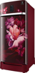 Picture of SAMSUNG 184 L Direct Cool Single Door 3 Star Refrigerator  (Midnight Blossom Red, RR21C2K23RZ/HL)