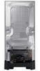 Samsung 189L 4 Star Inverter Direct-Cool Single Door Digi-Touch Refrigerator (RR21C2F24BX/HL,Luxe Black) Base Stand Drawer 2023 Model की तस्वीर
