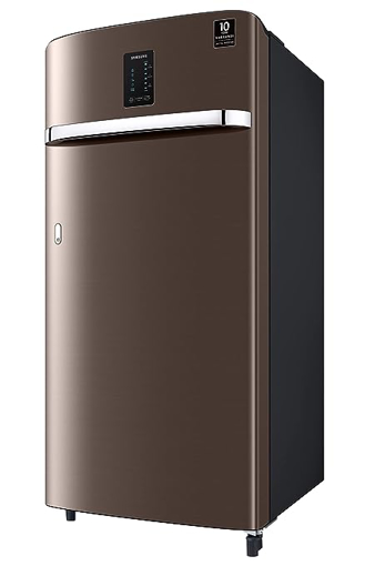 Samsung 189L 5 Star Inverter Direct-Cool Single Door Digi-Touch Refrigerator (RR21C2E25DX/HL,Luxe Brown) 2023 Model की तस्वीर