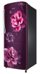 Picture of Samsung 223L 3 Star Inverter Direct-Cool Single Door Refrigerator (RR24C2723CR/NL,Camellia Purple) 2023 Model