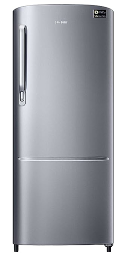 Picture of Samsung 223L 3 Star Inverter Direct-Cool Single Door Refrigerator (RR24C2723S8/NL,Elegant Inox) 2023 Model