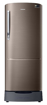 Picture of Samsung 223L 3 Star Inverter Direct-Cool Single Door Refrigerator (RR24C2823DX/NL,Luxe Brown) Base Stand Drawer 2023 Model