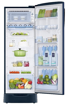 Picture of Samsung 246L 3 Star Inverter Direct-Cool Single Door Refrigerator (RR26C3893CU/HL,Camellia Blue) Base Stand Drawer 2023 Model