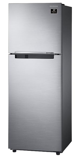 Picture of Samsung 236L 2 Star Inverter Frost-Free Double Door Refrigerator (RT28C3052S8/HL,Elegant Inox 2023 Model)