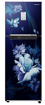 Picture of Samsung Double Door 244 Litres 2 Star Refrigerator Midnight Blossom Blue RT28B3522UZ/HL