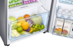 Picture of Samsung 256L 2 Star Inverter Frost-Free Convertible 3 In 1 Double Door Refrigerator (RT30C3732S8/HL,Elegant Inox 2023 Model)