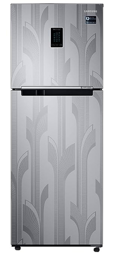 Picture of Samsung 301L 2 Star Inverter Frost-Free Convertible 5 In 1 Double Door Refrigerator (RT34C4522YS/HL,Silver Archi 2023 Model)