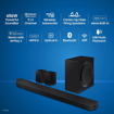 Picture of SAMSUNG HW-Q990C 11.1.4ch Soundbar w/Wireless Dolby Audio, Rear Speakers Included w/Q-Symphony, SpaceFit Sound Pro, Adaptive Sound, Game Mode Pro, Airplay 2, AVA, Alexa Built-in (Newest Model),Black