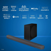 Picture of Samsung 360 W 5.1.2ch (HW-Q800C/XL) Q-Symphony Soundbar with Wireless Subwoofer, Top/Centre/Side Firing Speakers, Wide Range Tweeter, Dolby Atmos, Built-in Alexa, AirPlay2, Wi-Fi (Black)