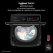 Picture of Samsung 9 kg, 5 star, Eco Bubble Technology with Super Speed, Wi-Fi, Digital Inverter Motor, Dual Storm, Fully-Automatic Top Load Washing Machine (WA90BG4686BVTL, Hygiene Steam, Black Caviar)