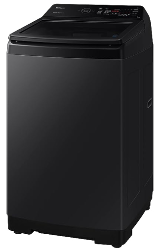 Picture of Samsung 8.0 5 star Fully Automatic Top Load Washing Machine (WA80BG4545BVTL,Black Caviar)