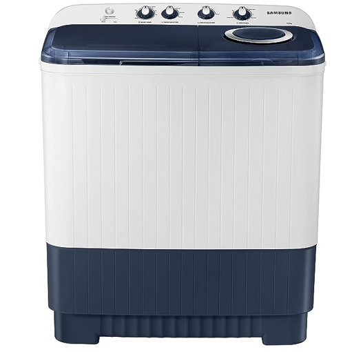 Picture of Samsung 9.5 kg, 5 Star, Hexa Storm Pulsator, Semi-Automatic Washing Machine (WT95A4200LL/TL, Air Turbo Drying, LIGHT GRAY)