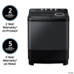 Picture of Samsung 8.5 Kg 5 Star Semi Automatic Top Loading Washing Machine (WT85B4200GD/TL,DARK GRAY)