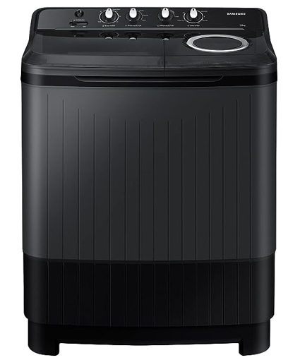 Picture of Samsung 7.5 Kg 5 Star Semi Automatic Top Loading Washing Machine (WT75B3200GD/TL,DARK GRAY)