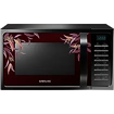 Picture of Samsung 28 L Convection Microwave Oven with SlimFry (MC28H5025VR/TL, Black Delight Red Pattern)