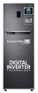 Picture of Samsung 322L 3 Star Convertible 5 In 1 Digital Inverter Frost-Free Double Door Refrigerator (RT37C4523B1/HL,Black Doi 2023)