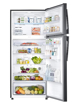 Picture of Samsung 551 L 2 Star Frost Free Inverter Double Door Refrigerator (Black Inox, 2022 Model)