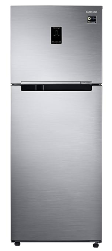 Picture of Samsung 385L 1 Star Inverter Frost-Free Convertible 5 In 1 Double Door Refrigerator (RT42C5531S8/HL,Elegant Inox 2023 Model)