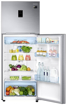 Picture of Samsung 385L 1 Star Inverter Frost-Free Convertible 5 In 1 Double Door Refrigerator (RT42C5531S8/HL,Elegant Inox 2023 Model)