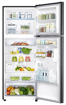 Picture of Samsung 376L 2 Star Inverter Frost-Free Convertible 5 In 1 Curd Maestro Double Door Refrigerator (RT42C5C52BS/HL,Black Inox 2023 Model)