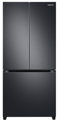 Picture of Samsung 580 L Inverter Frost-Free French Door Refrigerator (RF57A5032B1/TL, Black DOI, Convertible), Real Stainless, Convertible)