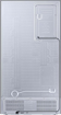 Picture of Samsung 633L Convertible 5 In 1 Digital Inverter Side by Side Refrigerator, (RS78CG8543SLHL, EZ Clean Steel)