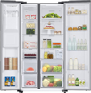 Picture of Samsung 633L Convertible 5 In 1 Digital Inverter Side by Side Refrigerator, (RS78CG8543SLHL, EZ Clean Steel)