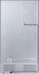 Picture of Samsung 615L Convertible 5 In 1 Digital Inverter Side by Side Refrigerator, (RS7HCG8543SLHL, EZ Clean Steel)