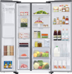 Picture of Samsung 615L Convertible 5 In 1 Digital Inverter Side by Side Refrigerator, (RS7HCG8543SLHL, EZ Clean Steel)