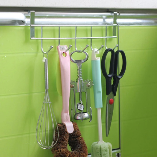 Picture of [HJ023] 5 Hook Stainless Steel Cabinet Organiser