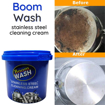 [HJ037] Boom Wash Stainless Steel Cleaning Cream की तस्वीर