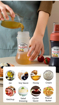 Picture of [HJ047] 5 Hole Squeeze Sauce Bottle (280ML)