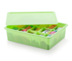 [KE0005] 15 Grid Plastic Socks Organizer With Lid (Random Color) की तस्वीर