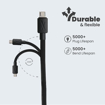 Picture of Flix Micro Usb Cable For Smartphone (Black)