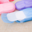 Picture of [WD0150] 5 Pcs Portable Easy Carry Travel Soap Sheet Paper Dissolvable