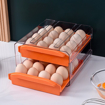 [WD0840] 32 Grid Double Drawer Egg Storage Box की तस्वीर