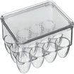 Picture of [WD0844] 12 Grid Transparent Egg Storage Box With Lid