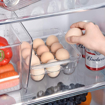 Picture of [WD0844] 12 Grid Transparent Egg Storage Box With Lid