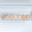 Picture of [WD0845] 14 Grid Transparent Refrigerator Egg Storage Box With Lid