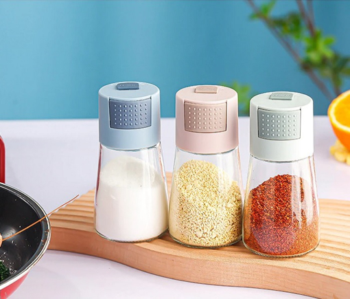 Picture of [WD0867] Salt Dispenser Glass Bottle