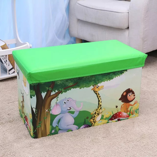 [WR0018-1] Children Storage Box Cum Sitting Stool (Animal) की तस्वीर