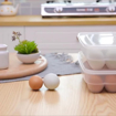 [WR0161] 34 Grid Plastic Egg Storage Box With Lid की तस्वीर