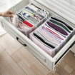 Picture of [HJ063] 7 Compartment Transparent Clothes Storage Organiser (Heavy Quality)