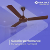 Bajaj Breeza EE 1200 mm 3 Blades 73 W Matt Brown Ceiling Fans की तस्वीर