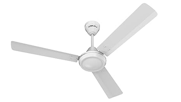 Buy Bajaj Trendy 1200 mm Ceiling fan High speed (Snowy White) at